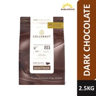 CALLEBAUT  54.5% DARK CALLETS 811
