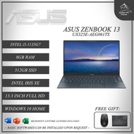 Asus ZenBook 13 UX325E-AEG060TS 13.3'' FHD Laptop ( i5-1135G7, 8GB, 512GB SSD, Intel, W10, HS ) (Lilac Mist)