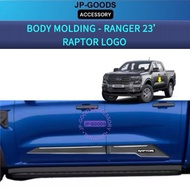 Ford Ranger T9 2022 - 2024 Raptor Side Door Panel Cover Moulding Cladding Garnish Lip Skirt Spoiler 