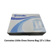 CONVATEC LITTLE ONES STOMA BAG (DRAINABLE POUCH) 15'S 1 BOX (020922)/Baby Stoma Bag/Colostomy Bag