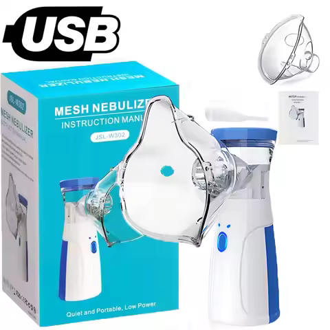 Mesh Portable Nebuliser Silent Mini First Aid Kit Handheld Asthma Inhaler Child Adult Outdoor Rescue