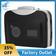 Tape-MP3 Cassette Recorder Standalone Recorder with Headphones Auto-Zoned Tape