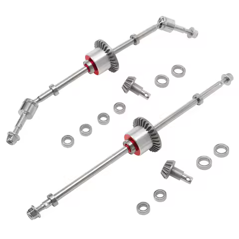 Metal Front and Rear Axle Accessories Full Vehicle Bearings For MN Model 1/12 MN128 MN86 G500 RC Car