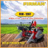 Mesin Panen Padi Combine harvester Firman FCH1207 Alat Panen Padi