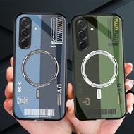 Samsung A36 Glass Softcase - Samsung A36 Case - Samsung A36 HP Case - Samsung A36 HP Casing Full Cov