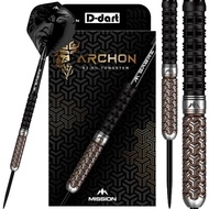 MISSION STEEL TIP DARTS - 22G/24G Archon 97.5% Black Bronze PVD Tungsten Steel Darts Set