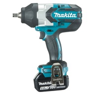 MAKITA 牧田 18V充電式衝擊套筒板手 雙6.0Ah套裝組 DTW1002RGJ｜023005680101