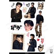 สติ๊กเกอร์ นนท์ ธนนท์ Nont Tanont Fanart Sticker | ขนาดA6 สีสวย กันน้ำ ไดคัท