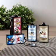 蠟筆小新LED燈箱鑰匙圈-吊飾