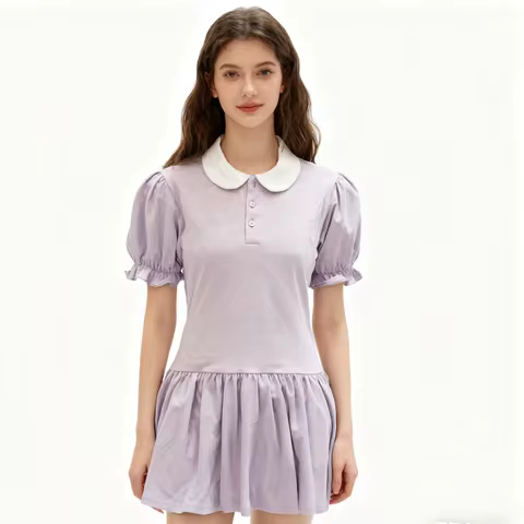 Light purple bodysuit with skirt/adult onesie/adult baby romper/abdl clothes/adult onesie dress