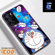 Softcase Glass Premium Motif Doraemon Case Oppo A16 A54s - Casing Oppo A16 A54s Glass (CKA1603)