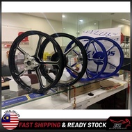 💯🔥 YAMAHA NVX 155 NVX155 Enkei Hylos New sp505 fg505 Enkei Hylos 505 Open Hub Sport Rim Set 160/185-