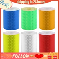 Rubikcube Cycling Reflective Tape 5cmx3m Safety Adhesive Roll Sticker For Trailers Cars Bike Bicycle Stickers