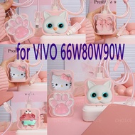 For VIVO 66W Charger Protector Set for 80W 90WType C Fast Quick for  V27 V25PRO V29 V50 V60 Charger 