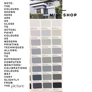 ICI Dulux Inspire Interior Smooth Sheen Paints /Cat Dinding/Cat Simen (Grey)