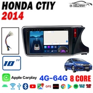 Ao Car Screen Honda Ctiy 14 Android Screen 10 Inches Android 14 Specifications Ram4 Rom64 Cpu4Core B