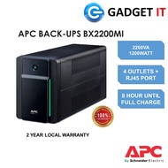 APC BACK-UPS BX2200MI-MS 2200VA, 230V, AVR UNIVERSAL SOCKET BATTERY BACKUP (UPS-APC-BX2200MI-MS)