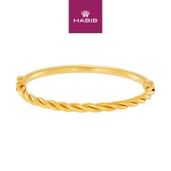HABIB 916/22K Yellow Gold Bangle BK17520325
