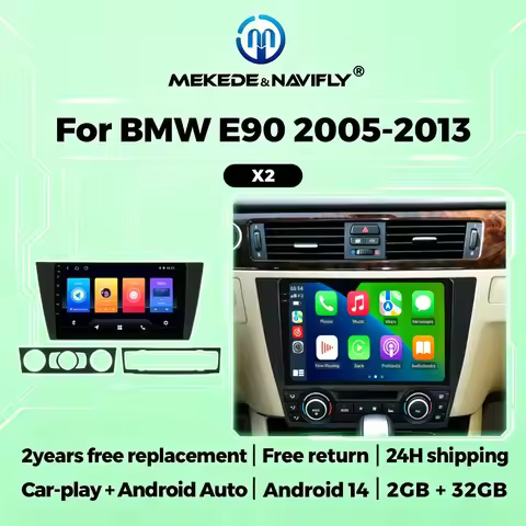 Car Radio Stereo Multimedia Player For BMW E90 E91 E92 E93 2005-2013 2 Din 9 Inch Host Navigation GP