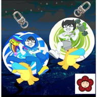 John Egbert Double Sided Keychain