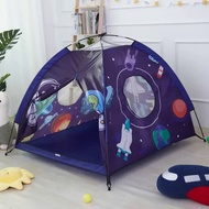 Space Theme เด็ก Tipi เต็นท์แบบพกพา Baby Ball Pit Playpen เด็ก Teepee Baby Ball Pool เกมกลางแจ้ง Garden Camping Tent