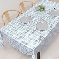 Style Decor W4700200-NVL2512 Tablecloth, 100% Cotton, Stylish, Rectangular Nordic, 47.2 x 59.1 inche