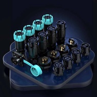 {READY STOCK} M20/Solder-Free Aviation Plug Socket 2345 Core Screw Pressing Outdoor IP68 Plastic Wat