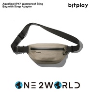 Bitplay AquaSeal IPX7 Waterproof Sling Bag with Strap Adapter - Versatile, Durable, and Compact Shou