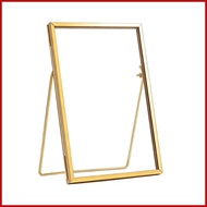 Kids Handprint Frame Artistic Home Decor Metal DIY Craft Kids Pet Handprint Footprint Frame for Home