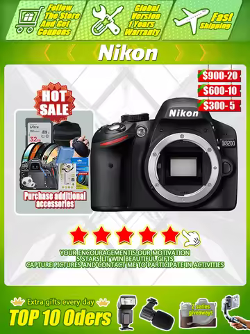 Nikon D3200 Digital SLR Camera 24 Megapixel APS-C Frame SLR Digital Camera