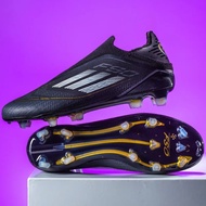 Cross-Border F50 ขายร้อนเด็กวัยรุ่นรองเท้าฟุตบอล Fly ถักไม่มีรอยต่อ AG เล็บยาว TF Break เล็บรองเท้าฟ