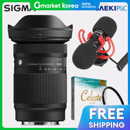 Sigma | Sigma C 20-200mm F3.5-6.3 Dg Sony Fe (Celeste Filter + Boya Dual Microphone)