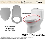 Inno WC1015 Sericite / WC1019 Dickite / WC1023 Cryolite / WC1041 Carnot Toilet Seat Cover Replacemen