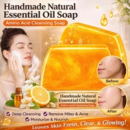 Handmade Gold Soap / Anti-Aging Amino Acid Soap [Long-Lasting Fragrance] 72-Hour Moisturizing Face a