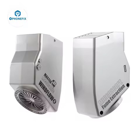 MECHANIC WindFlow X Smoke Exhaust Instrument with Light Microscope Motherboard PCB Repair Welding Sm