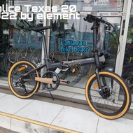 Sepeda lipat police Texas 20 by element