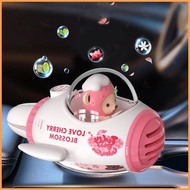 Car Perfume Diffuser Car Air Outlet Perfume Diffuser With LED Light Cartoon Submarine Shape Car Perfume Diffuser demeasg