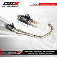Racing MX king prostreet exhaust - Capsule type by CSX FACTORY MUFFLER