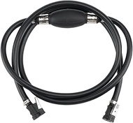 Boat Marine 3/8 10MM 7.5 FT 5008609 Fuel Hose Line Assembly Kit with Vacuum Rubber Primer Bulb and C