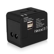 Universal World Travel Adapter Converter With Dual USB Charger