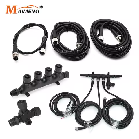 NMEA 2000 Cable Adapter Marine Boat NMEA 2000 Starter Kit T-type 5PIN Connector Adapter Cables 0.5M 