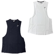 GYMSHARK React Drop Arm Tank (100% Original) Gym Shark Fitness Shirt