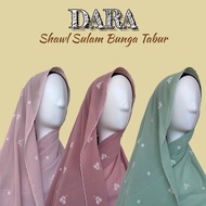 DARA Shawl Sulam Bunga Tabur