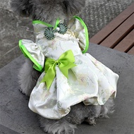 Dog clothes Cat clothes Dog princess skirt pet clothes Chinese style Dog dress Dog costume Puppy clo