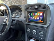 7" Android 13 Double Din Car Stereo with Wireless Carplay Android Auto fit for Saab 9-3 93 2007-2011