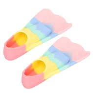 1 Pair Swim Fins Open Heel Fins Swimming Floating Fins Flippers for Swimming Women Snorkeling Fins S