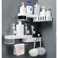 Shampoo Soap Rack Bathroom Toilet Rack Wall Mount Corner Shelf