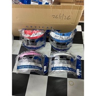 LSR Visor 3 Button Cap Color Clear Fully Cover Visor LSR