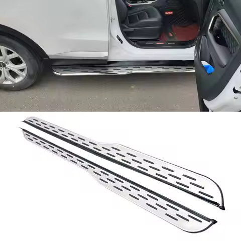 2Pcs Side Step Fits for Toyota INNOVA AN140 2016-2024 Running Board Nerf Bar