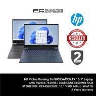 HP Victus Gaming 16-S0035AX/37AX 16.1" Laptop (R5-7640HS, 16GB DDR5, 512GB, RTX4060 8GB, Win11H)